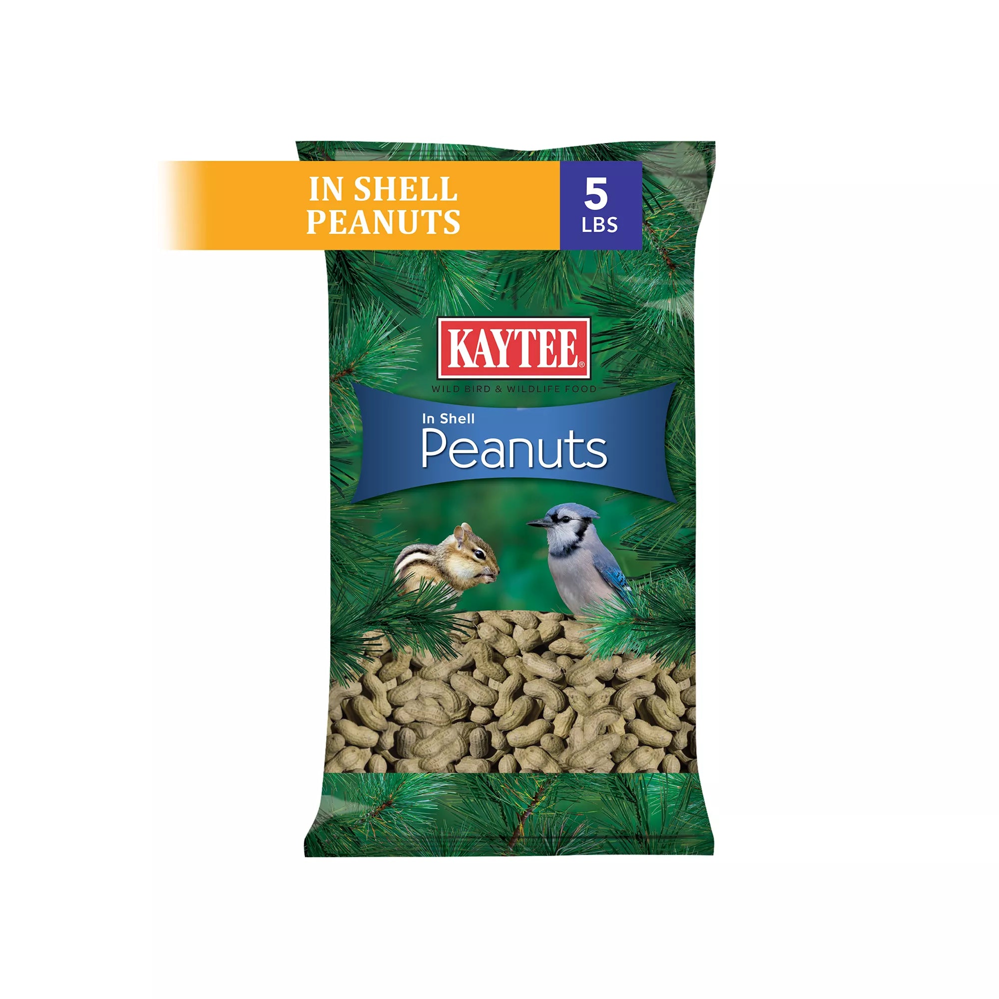 KAYTEE Whole Shell Peanuts Wild Bird & Wildlife Food