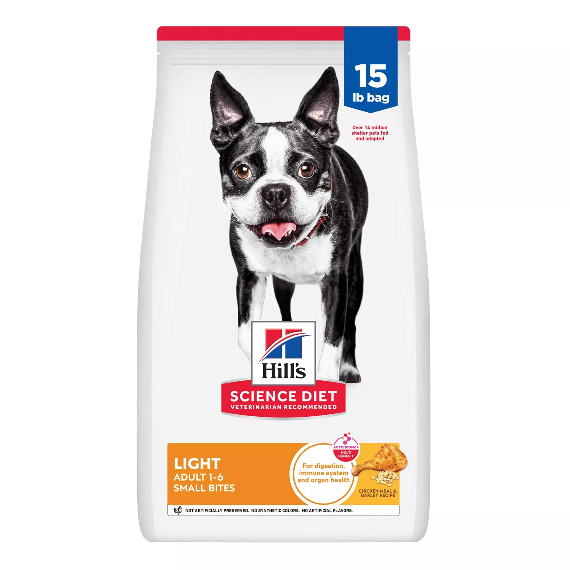 Hill's Science Diet Light Small Bites Adult Dog Food - Dry - Chicken & Barley