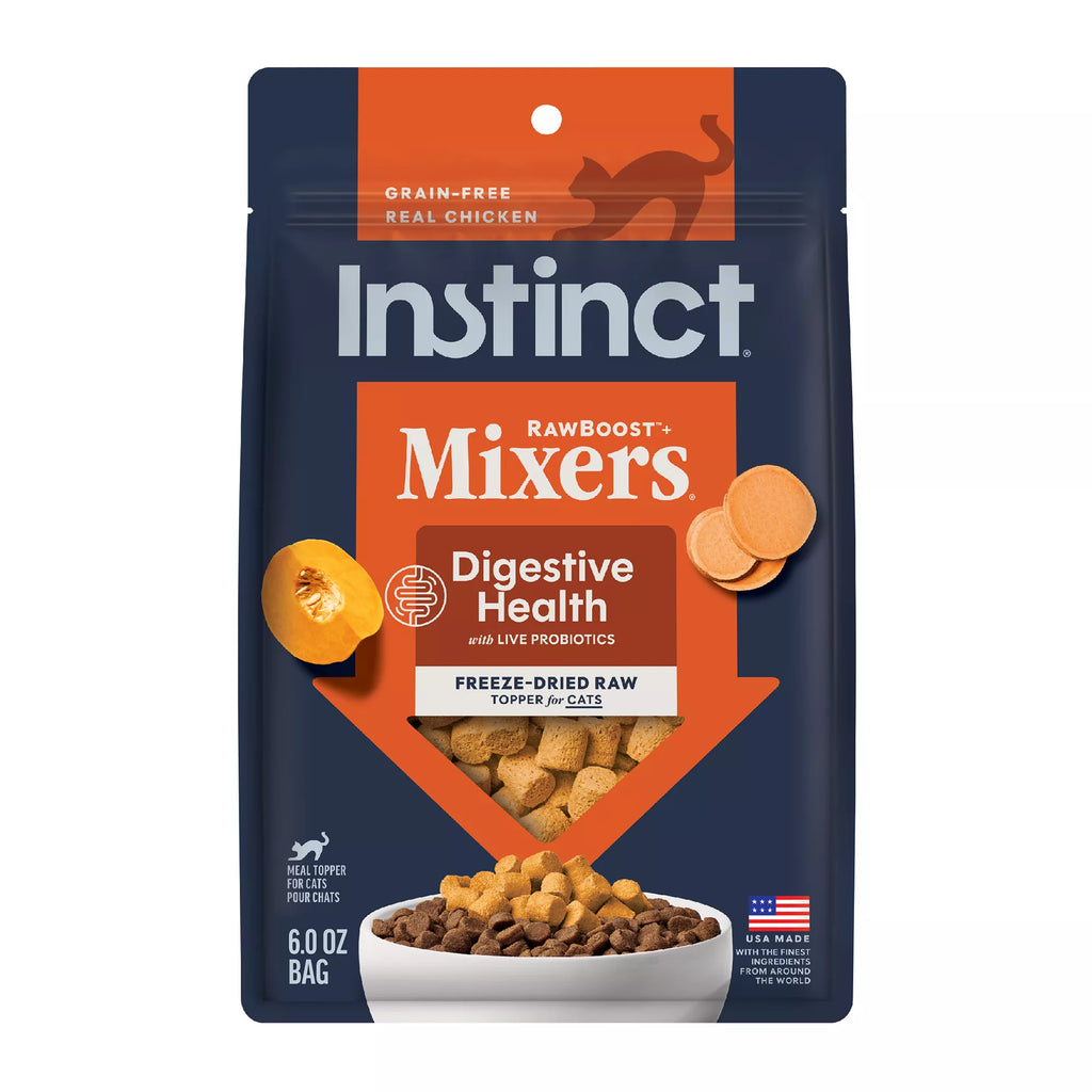Instinct RawBoost Mixers Digestive Health Cat Food Topper - Natural Pet Food, Grain-Free Pet Food