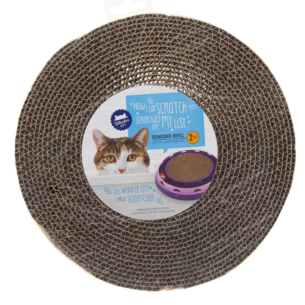 Whisker City Scratcher Refills - 2 Pack