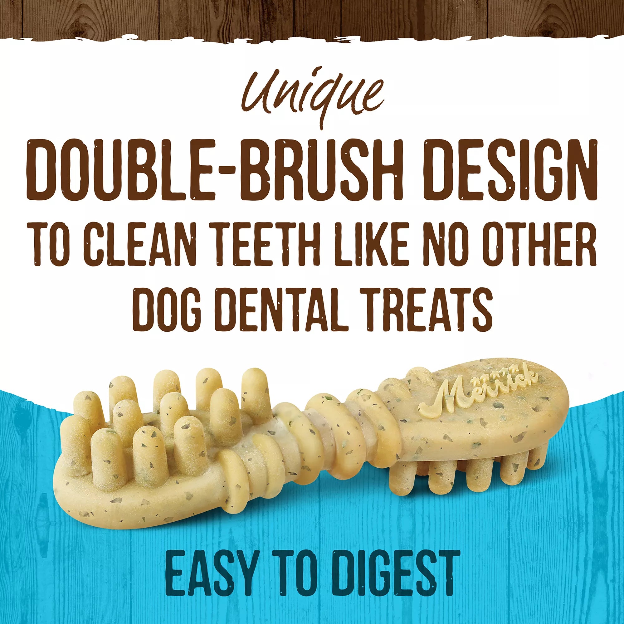 Merrick Fresh Kisses Large Breed Adult Dental Dog Treats - Mint