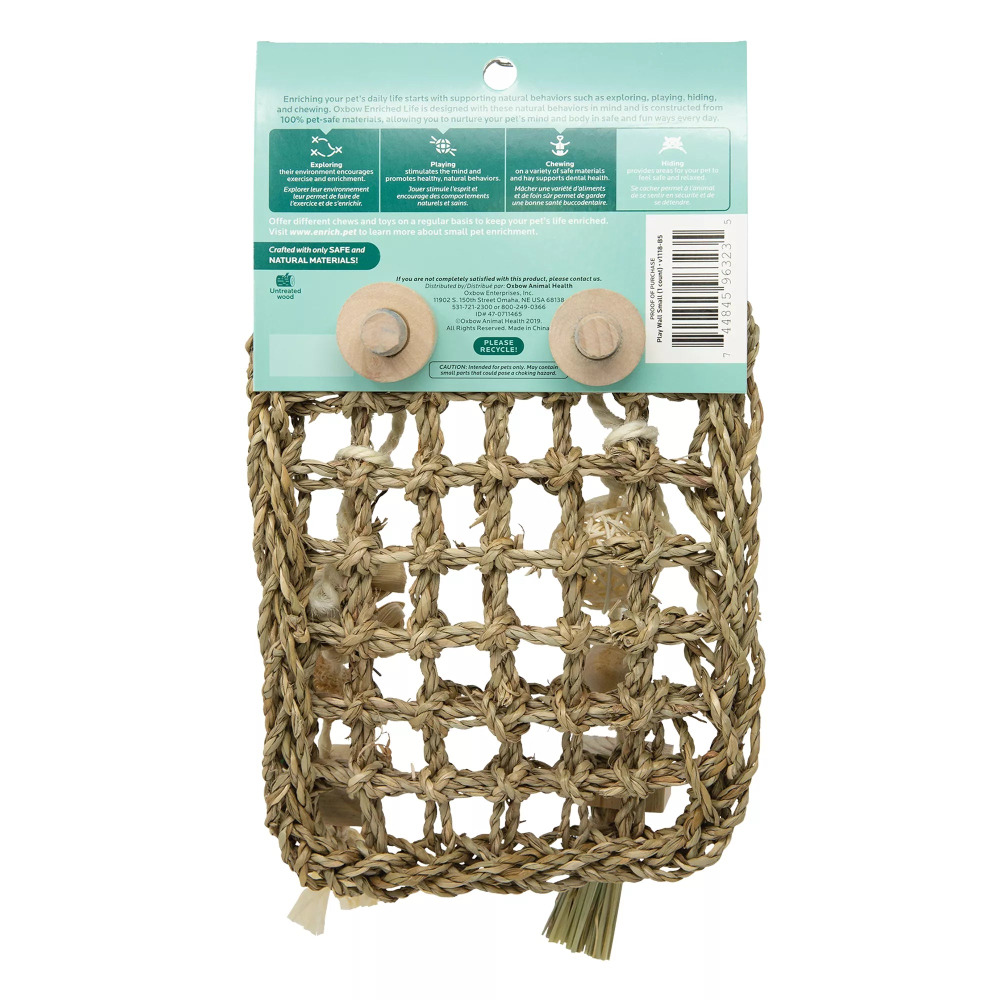 Oxbow Enriched Life Play Wall Small Pet Chew