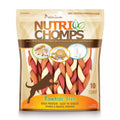 Nutri Chomps Rawhide-Free Braided 6" Dog Treat - 10 Count