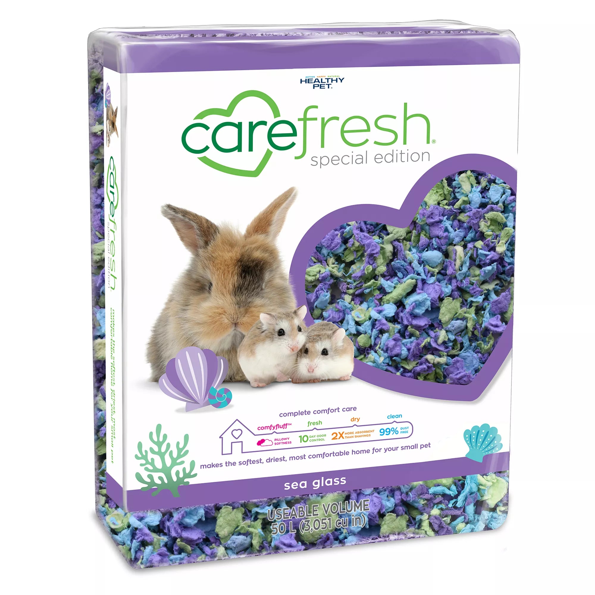 carefresh Special Edition Small Pet Bedding - Sea Glass