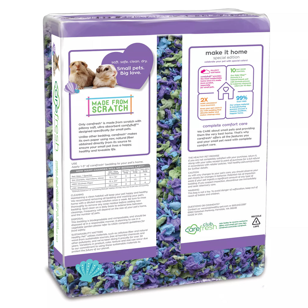 carefresh Special Edition Small Pet Bedding - Sea Glass