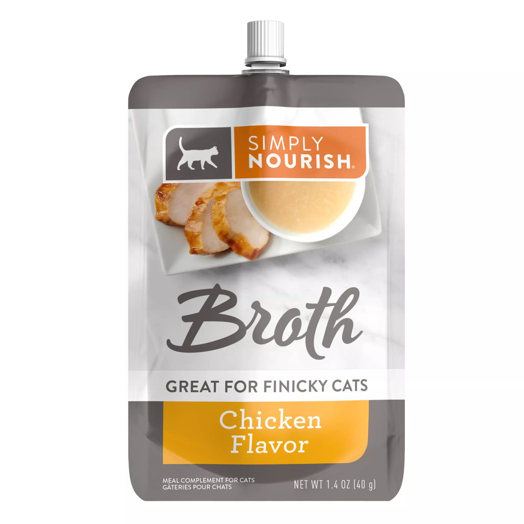 Simply Nourish Original Cat Meal Topper - 1.4 Oz, Natural Pet Food, Grain-Free Pet Food