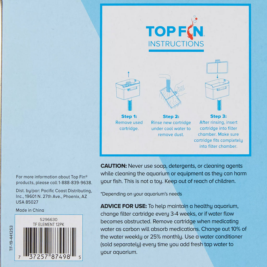 Top Fin Element EF-S Filter Cartridges