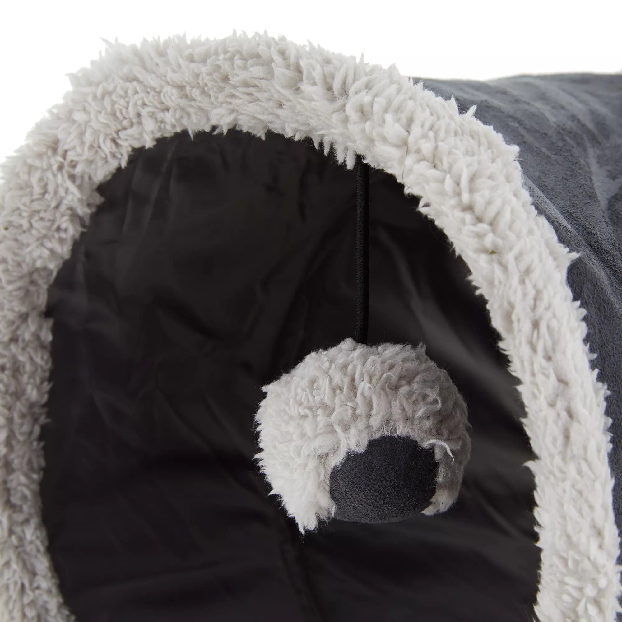 Whisker City Cozy Pop-Open Play Tunnel Cat Toy