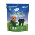 Ark Natural Pet Foods Brushless Toothpaste 4-in-1 Large Dog Dental Chews - 40+ lbs.