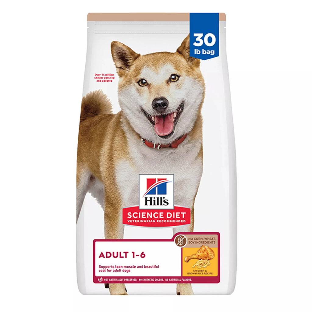 Hill's Science Diet No Corn, Wheat or Soy Adult Dog Food - Dry - Chicken & Brown Rice