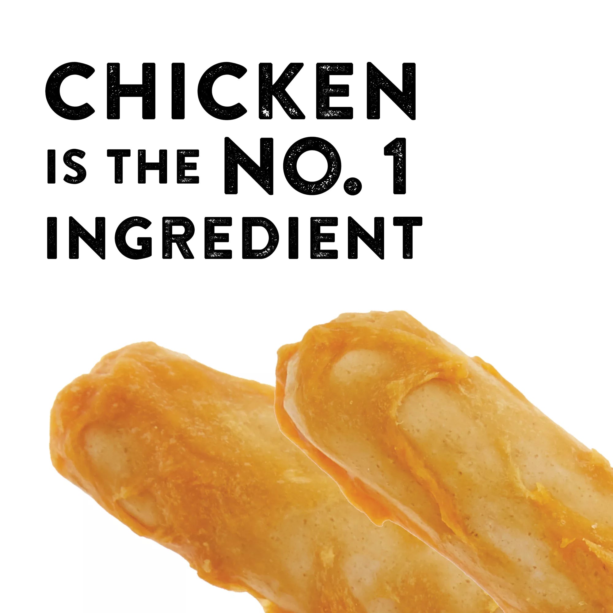 Dentley's Rawhide-Free 7" Retriever Rolls Dog Chew - Chicken, 5 Count