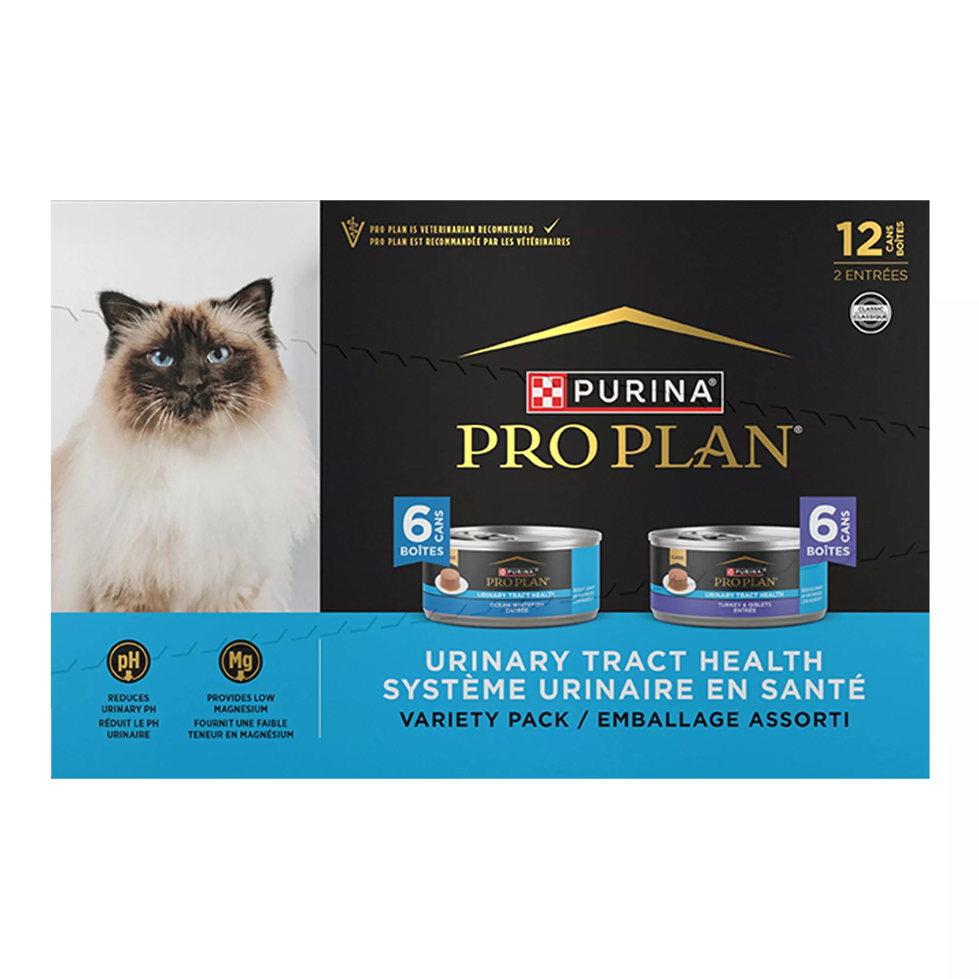 Purina Urinary Tract Health Pro Plan Focus Wet Cat Food - Adult - 5.5 Oz, 12 Count