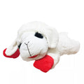 Multipet Lamb Chop Dog Toy Plush for Interactive Play with Squeaker
