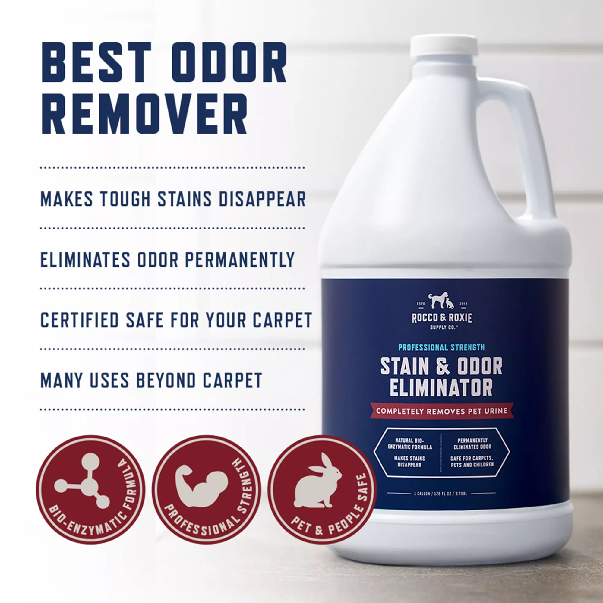 Rocco & Roxie Professional Strength Stain & Odor Eliminator