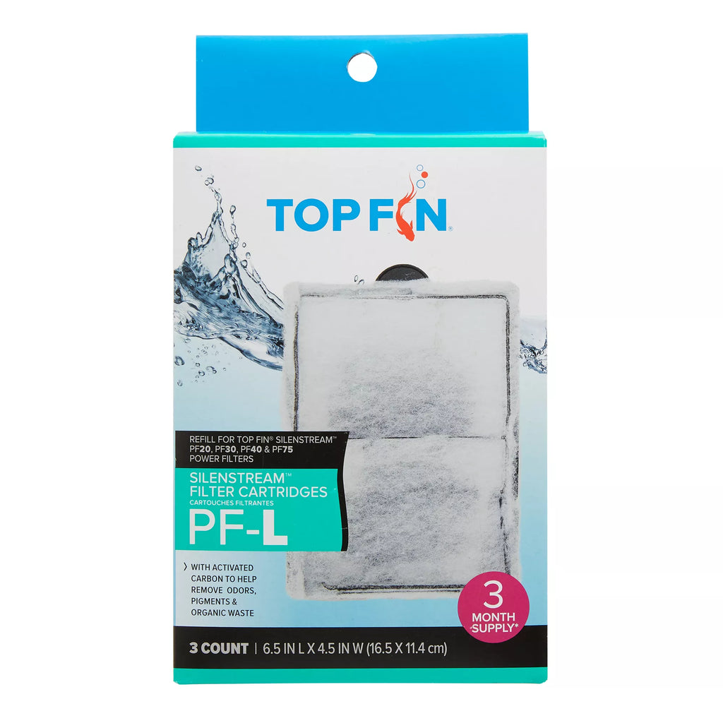 Top Fin Silenstream Filter Cartridge - 3pk