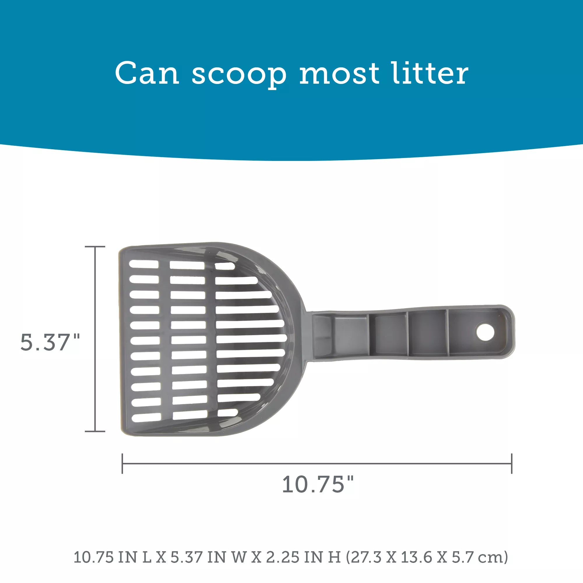 ExquisiCat Easy Sift Plastic Cat Litter Scoop