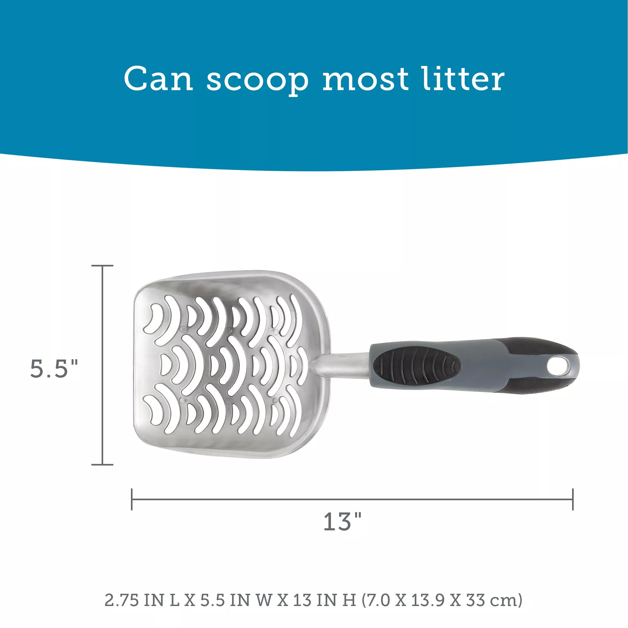 ExquisiCat Aluminum Cat Litter Scoop