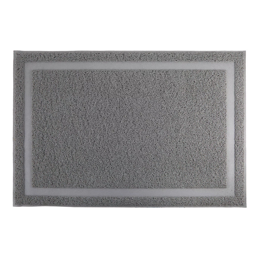 ExquisiCat Scatter Control Cat Litter Mat - Gray