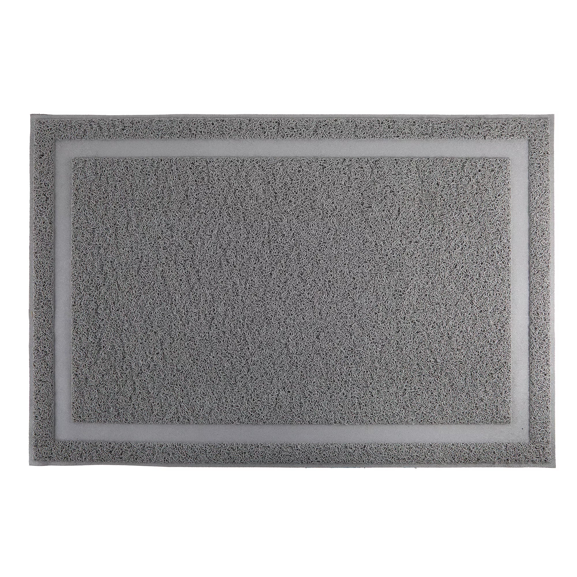 ExquisiCat Scatter Control Cat Litter Mat - Gray