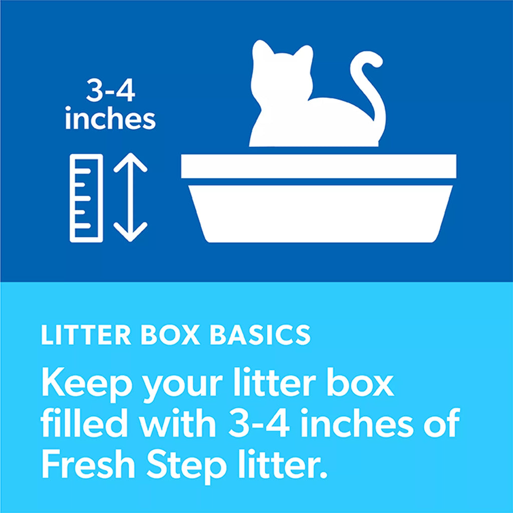 Fresh Step with Febreze Clumping Clay Cat Litter - Gain Original Scent, Low Dust Litter