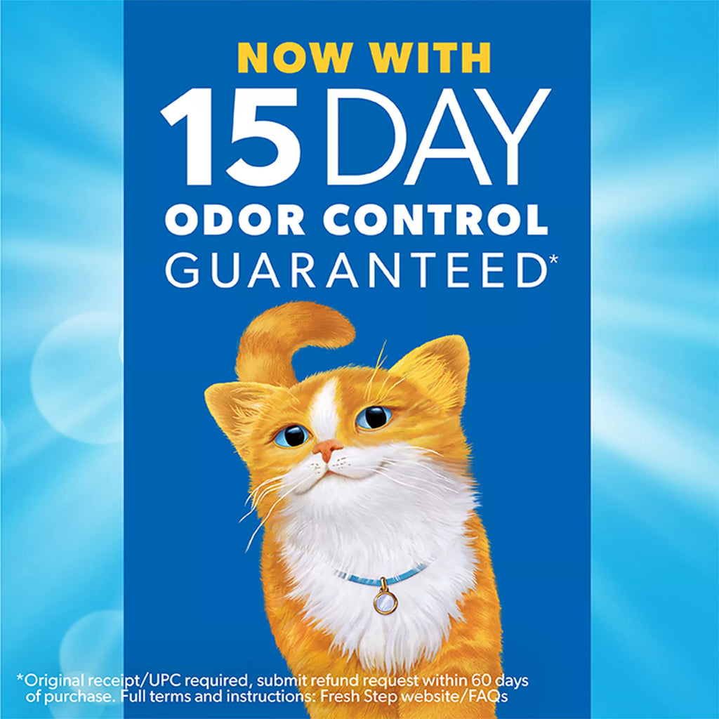 Fresh Step Simply Unscented Pet Litter Clumping Clay Cat Litter - Unscented Pet Litter, Low Dust Litter
