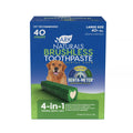 Ark Natural Pet Foods Brushless Toothpaste 4-in-1 Large Dog Dental Treats - 40 Count