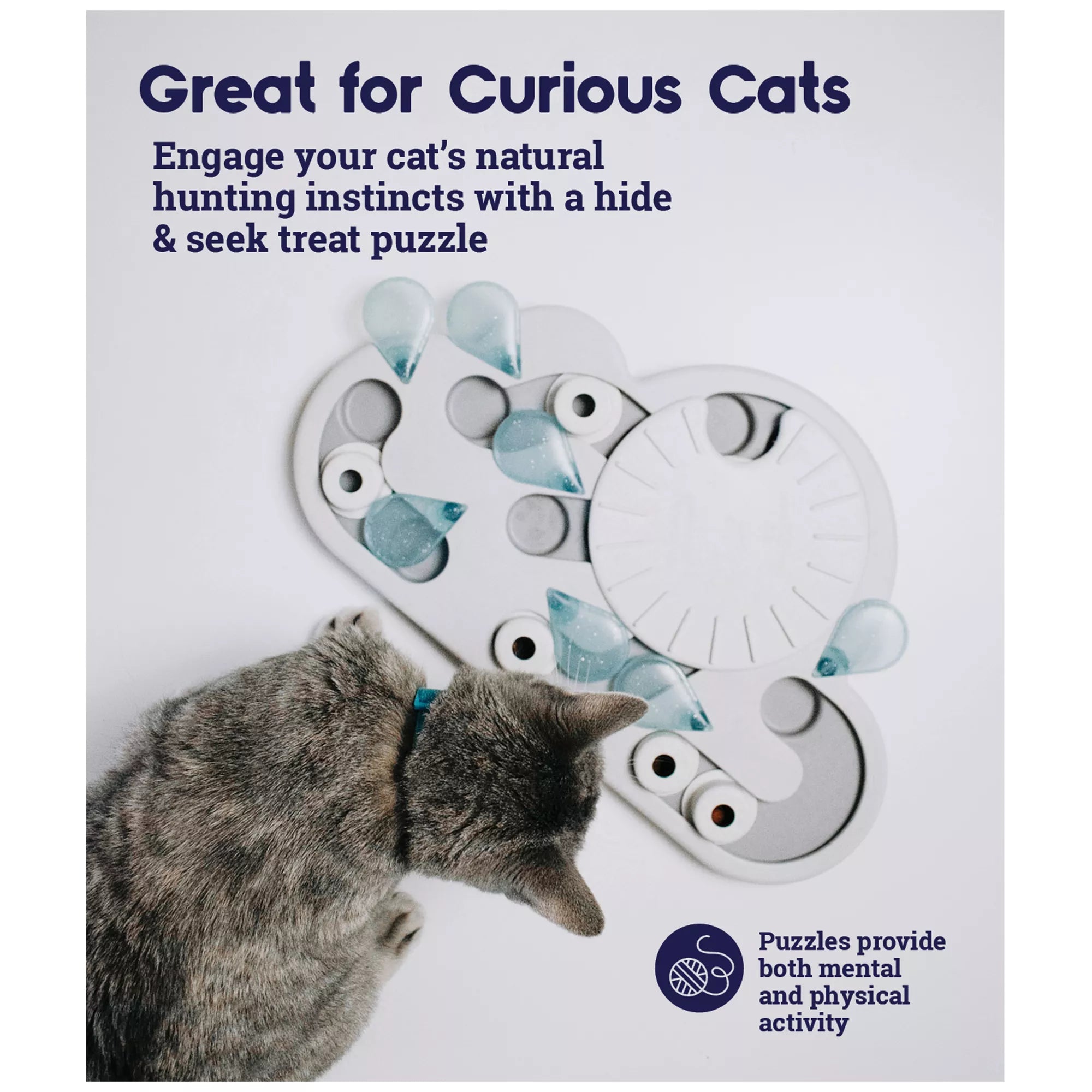 Catstages Rainy Day Puzzle & Play by Nina Ottosson Cat Toy