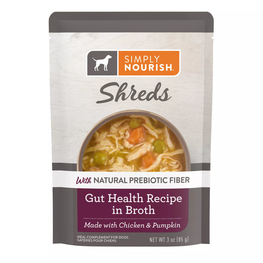 Simply Nourish Natural Pet Food Solutions Gut Health All Life Stage Dog Meal Topper - 3 Oz.,