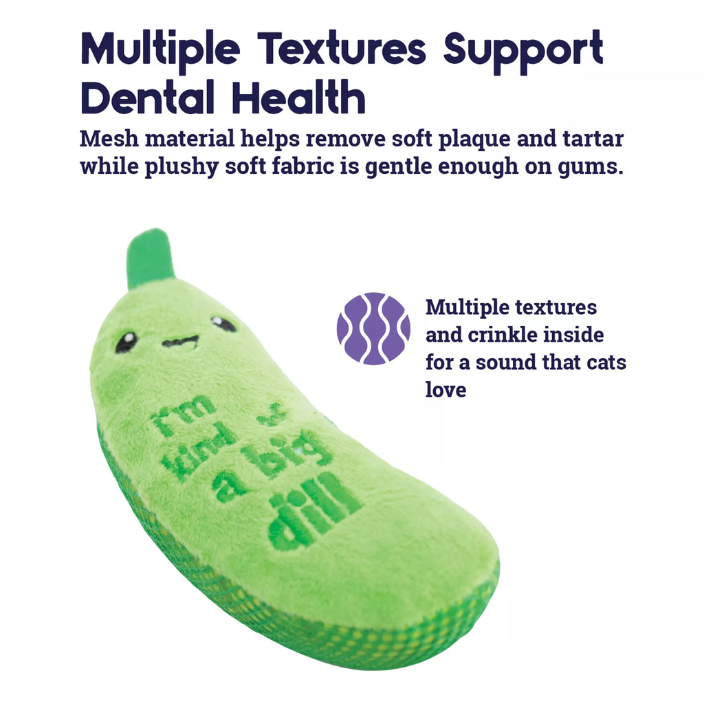Catstages Crunchy Catnip Pickle Cat Toy