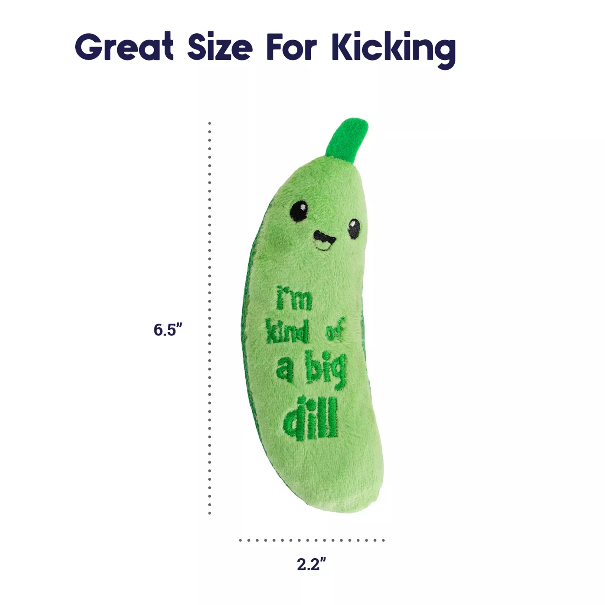 Catstages Crunchy Catnip Pickle Cat Toy