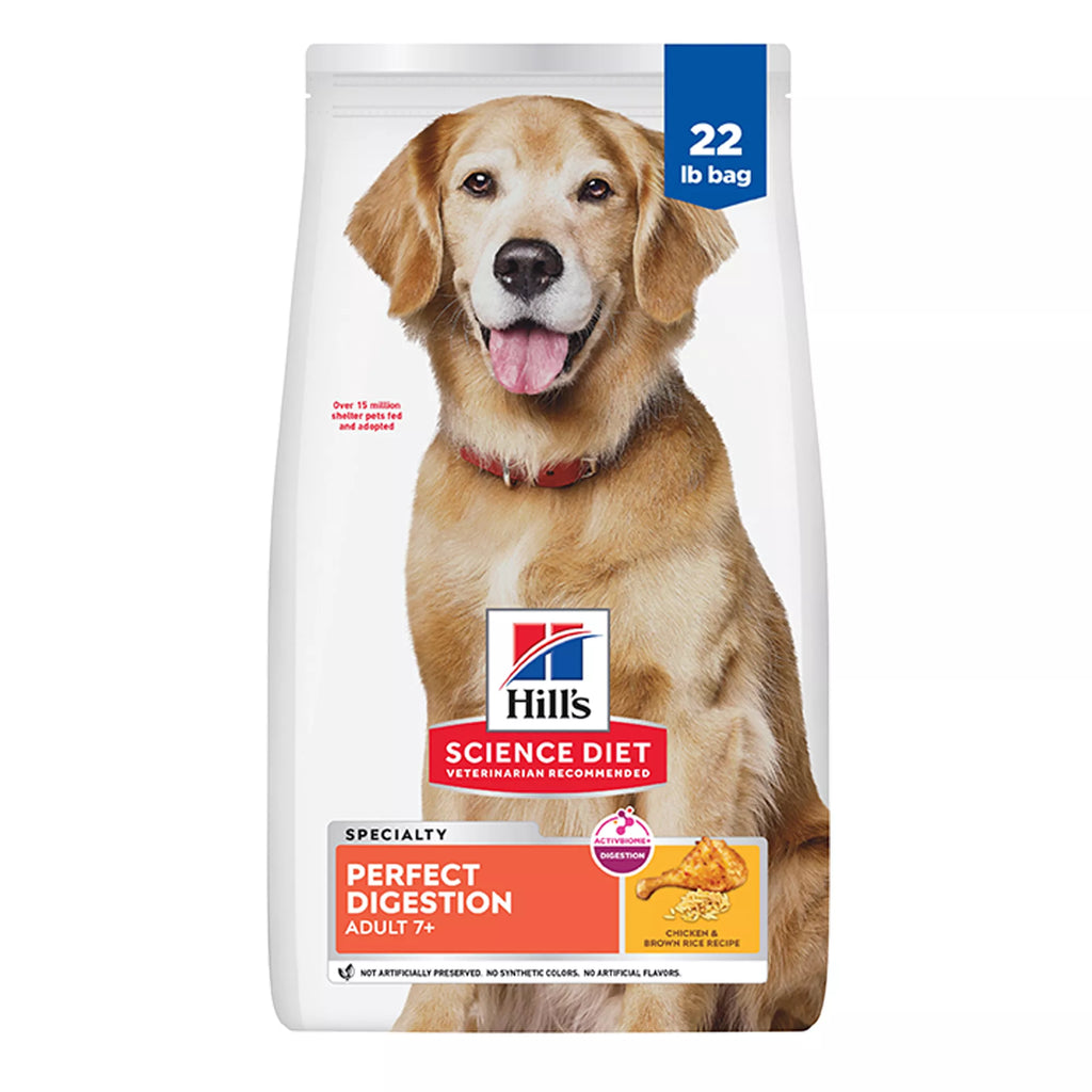 Hill's Science Diet Perfect Digestion Senior 7+ Dry Dog Food - Chicken, Whole Oats & Brown Rice