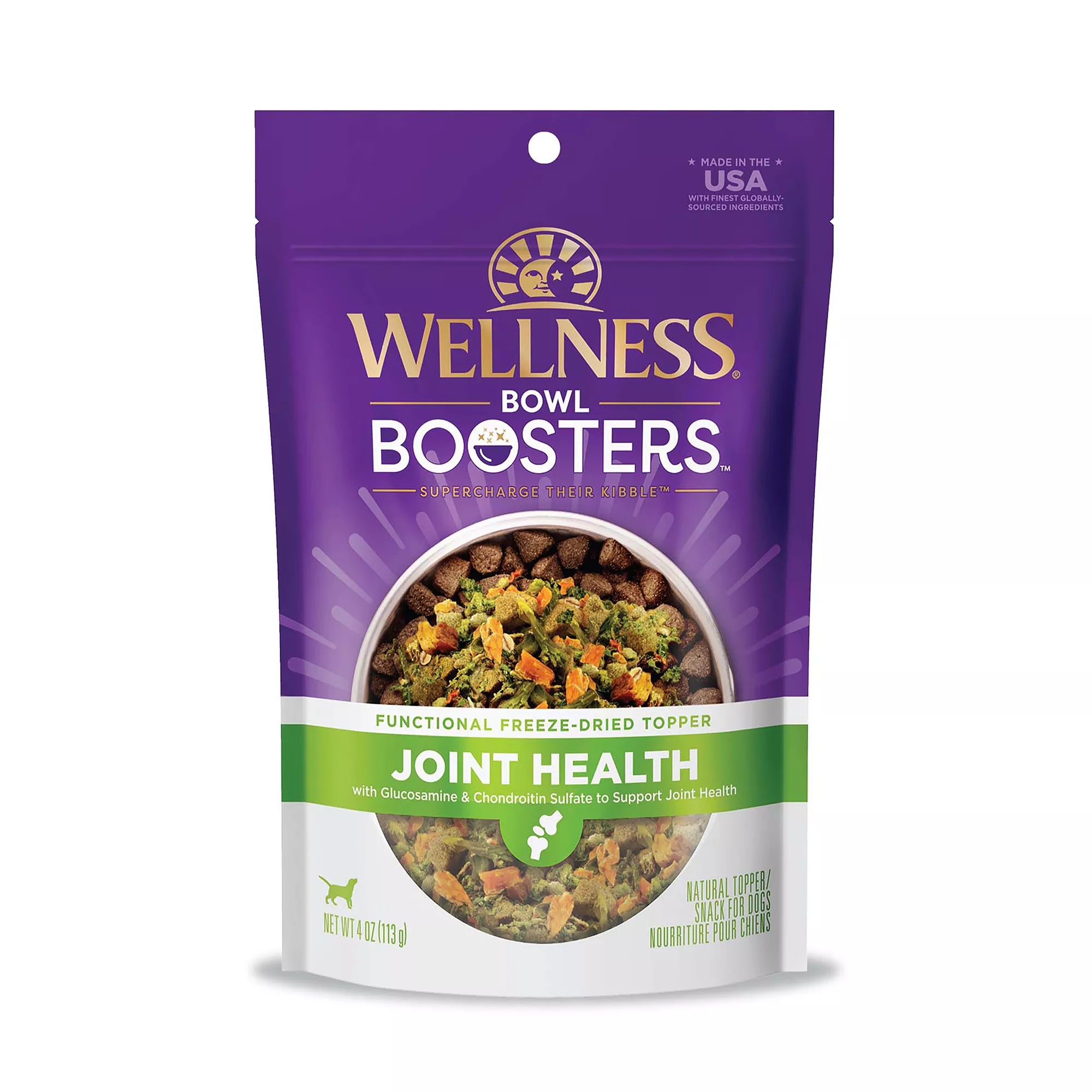 Wellness CORE Bowl Boosters All Life Stage Dog Food Topper - Joint Health, Chicken