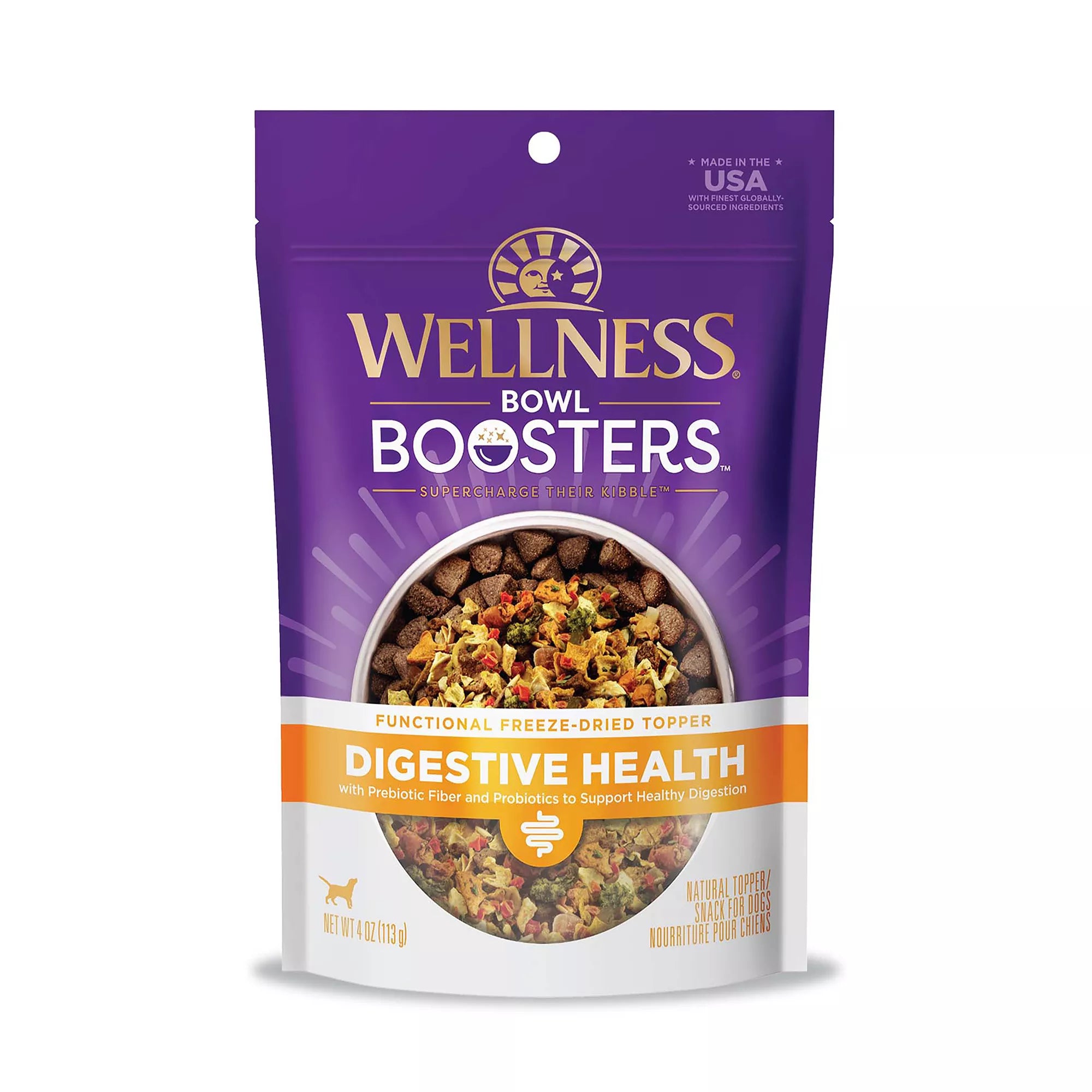Wellness CORE Bowl Boosters All Life Stage Dog Food Topper - Digestive Health, Chicken