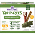WHIMZEES Variety Value Box Medium Dental Dog Treat - Natural Pet Food, Grain-Free Pet Food, 44 Count