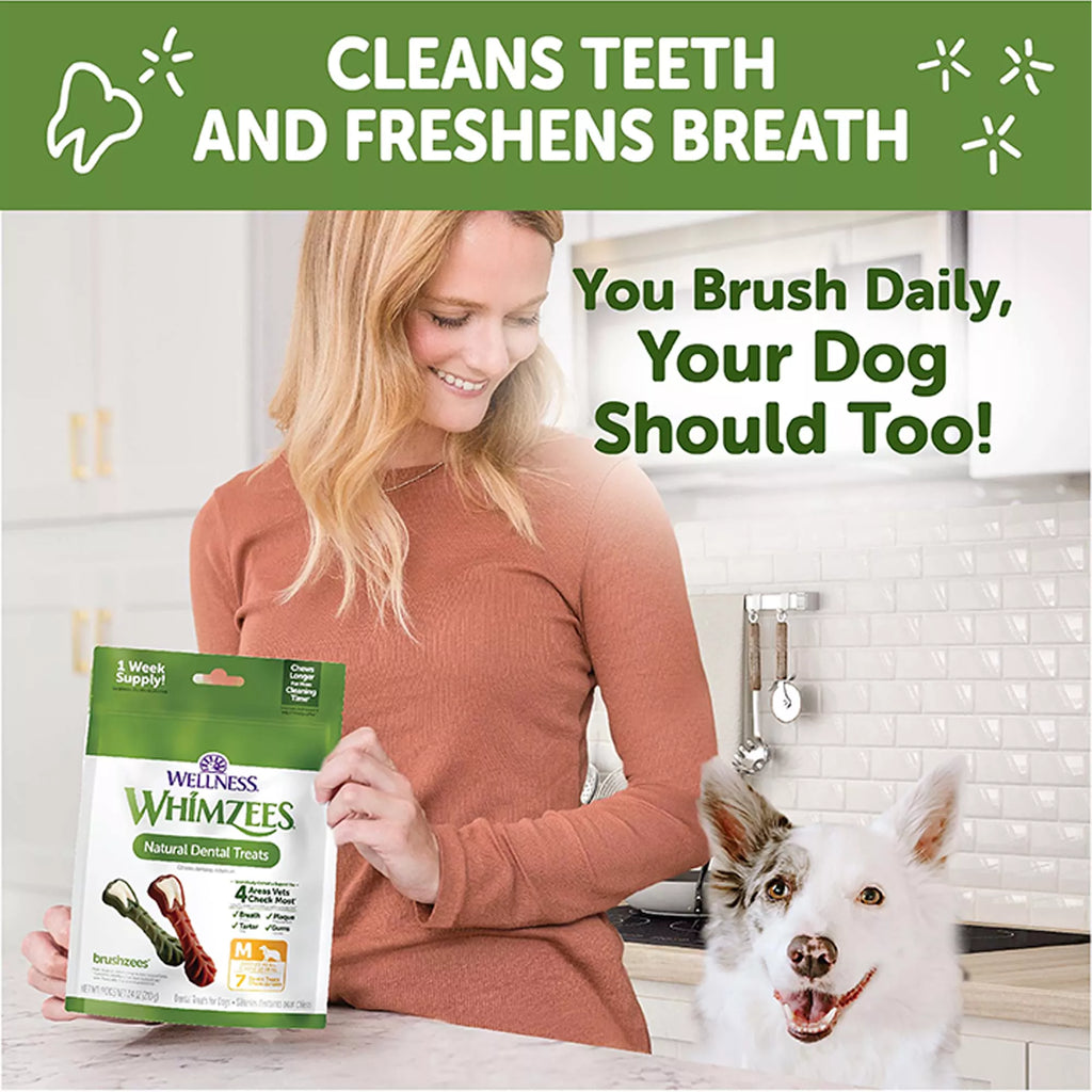 WHIMZEES Variety Value Box Medium Dental Dog Treat - Natural Pet Food, Grain-Free Pet Food, 44 Count