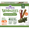 WHIMZEES Variety Value Box Large Dental Dog Treat - Natural Pet Food, Grain-Free Pet Food, 24 Count