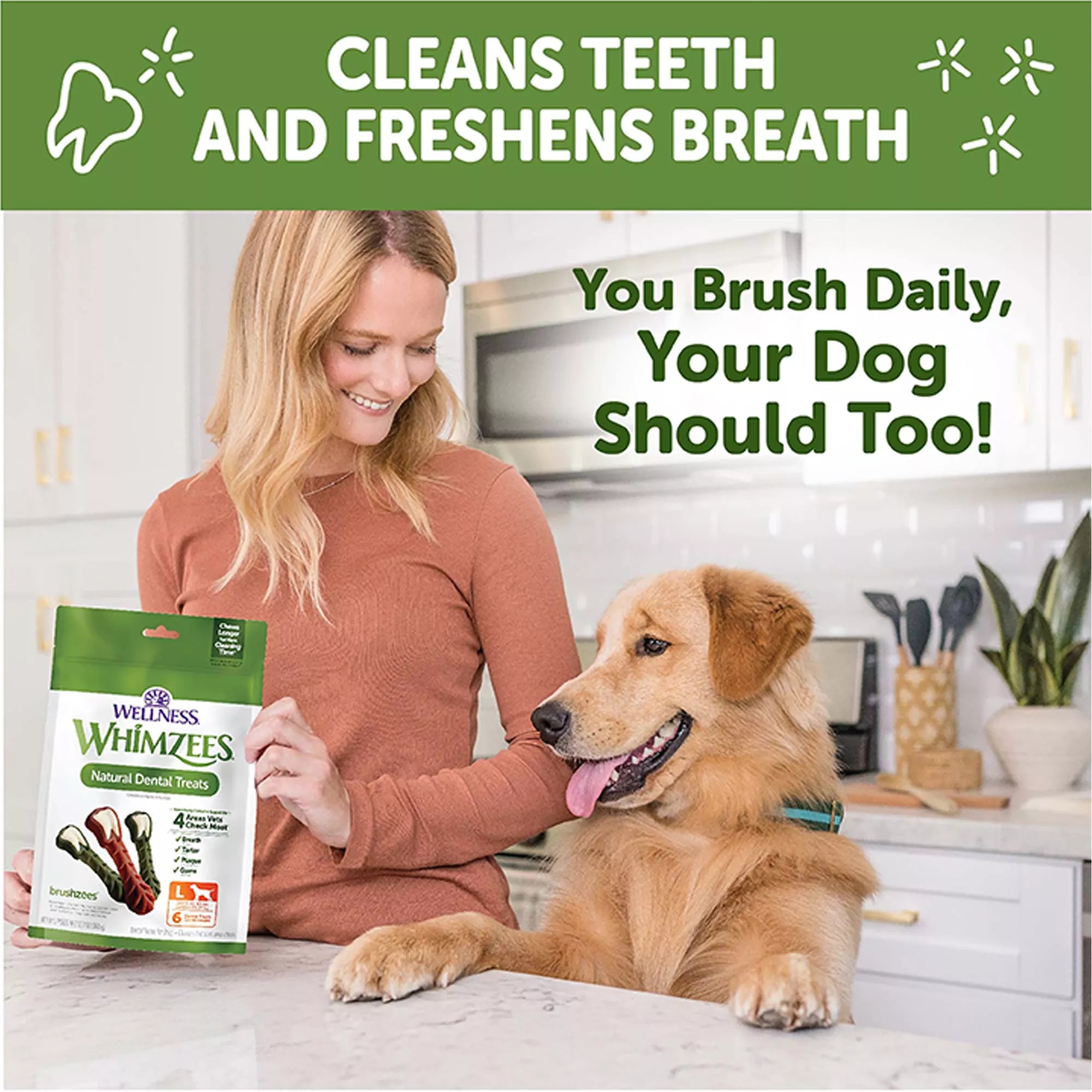 WHIMZEES Variety Value Box Large Dental Dog Treat - Natural Pet Food, Grain-Free Pet Food, 24 Count