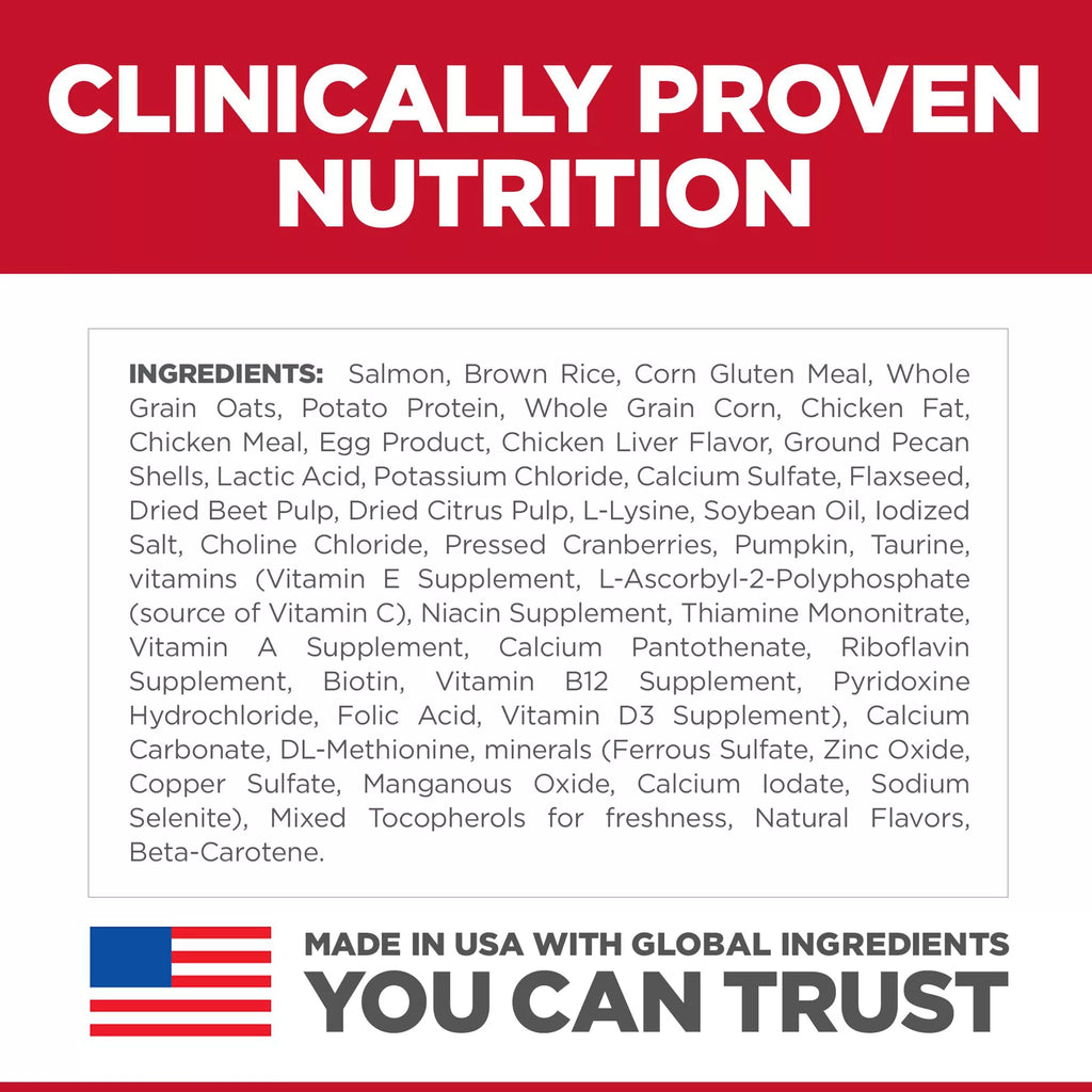 Hill's Science Diet Perfect Digestion Adult Dry Cat Food - Salmon