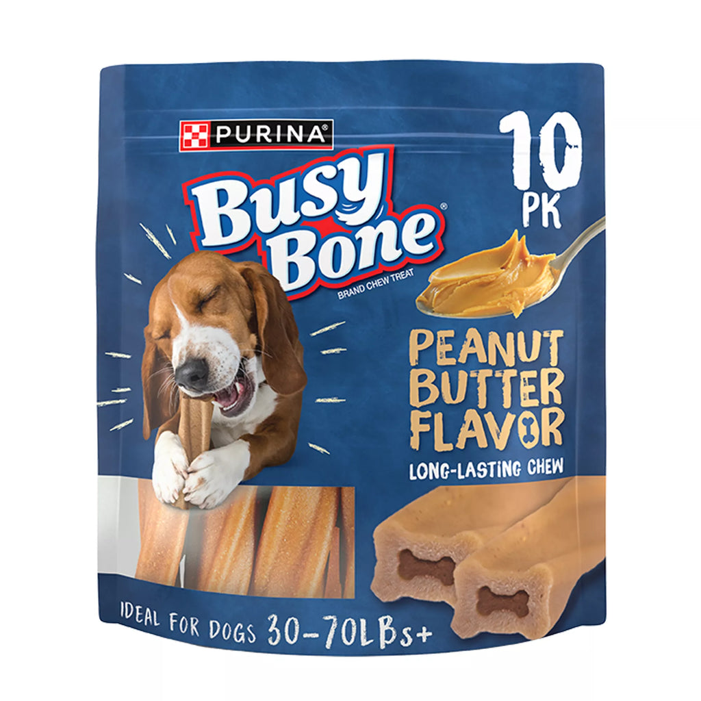 Purina Busy Bone Small/Medium Dog Treat - Peanut Butter