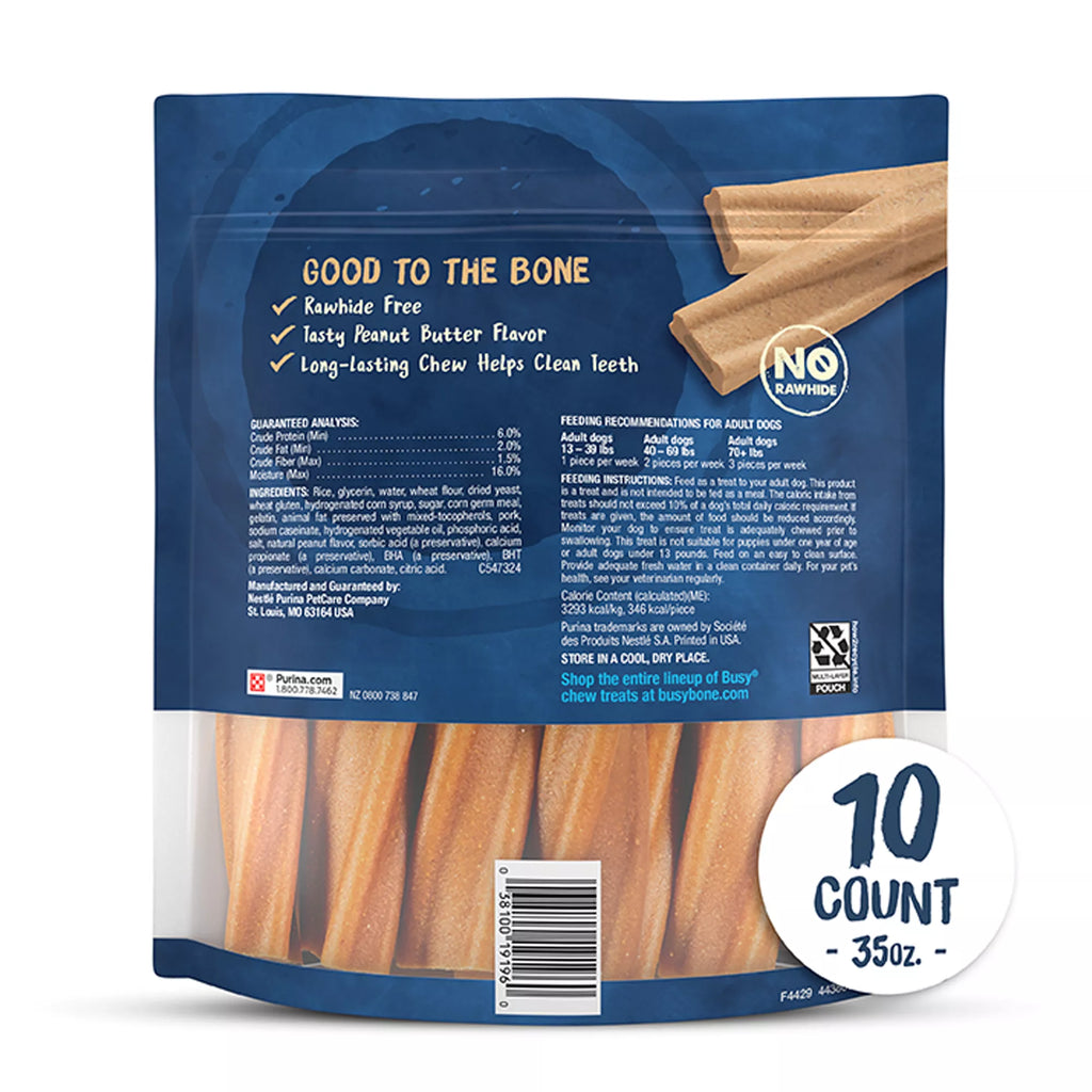 Purina Busy Bone Small/Medium Dog Treat - Peanut Butter