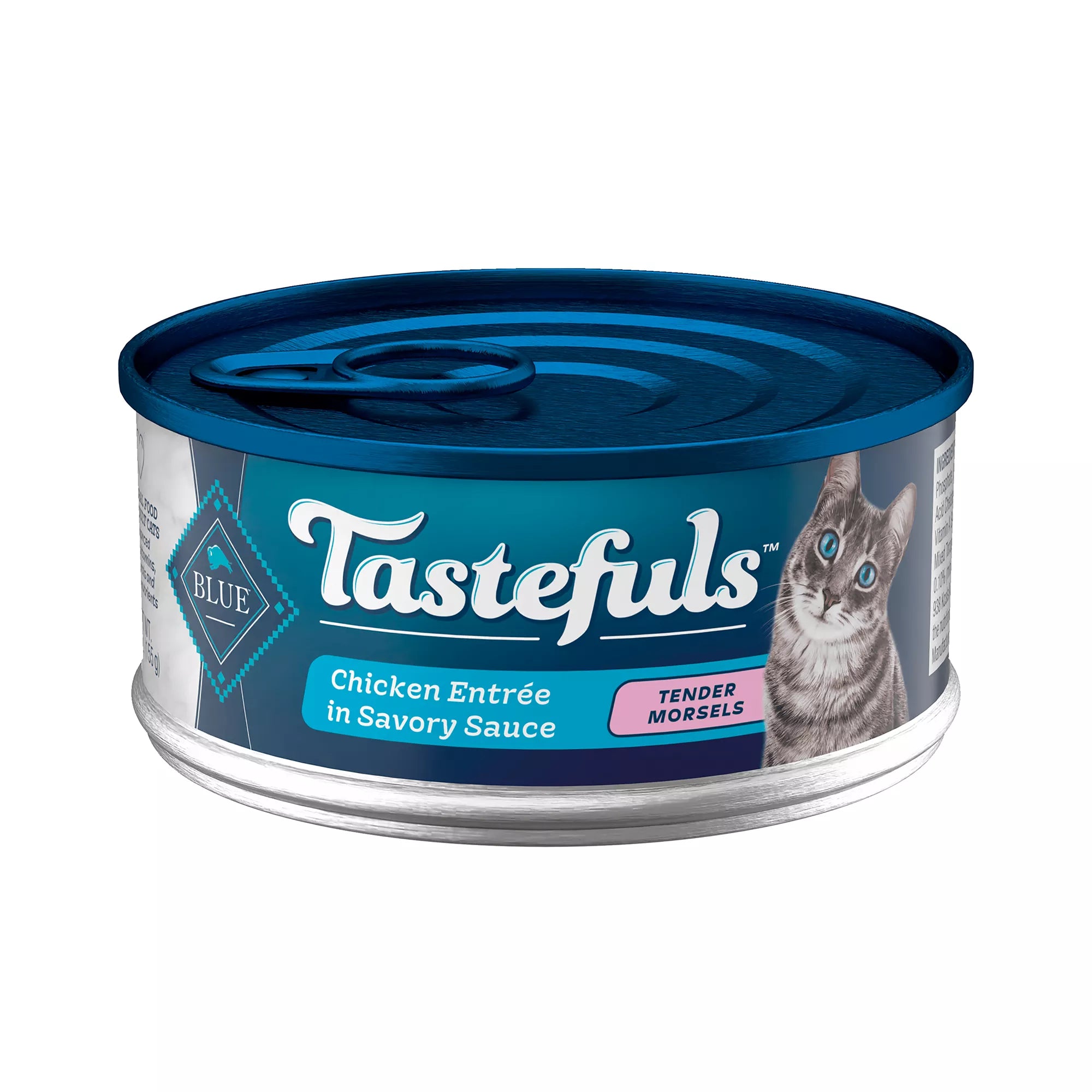Blue Buffalo Tastefuls Wet Cat Food - Adult Tender Morsels - Natural Pet Food, Chicken