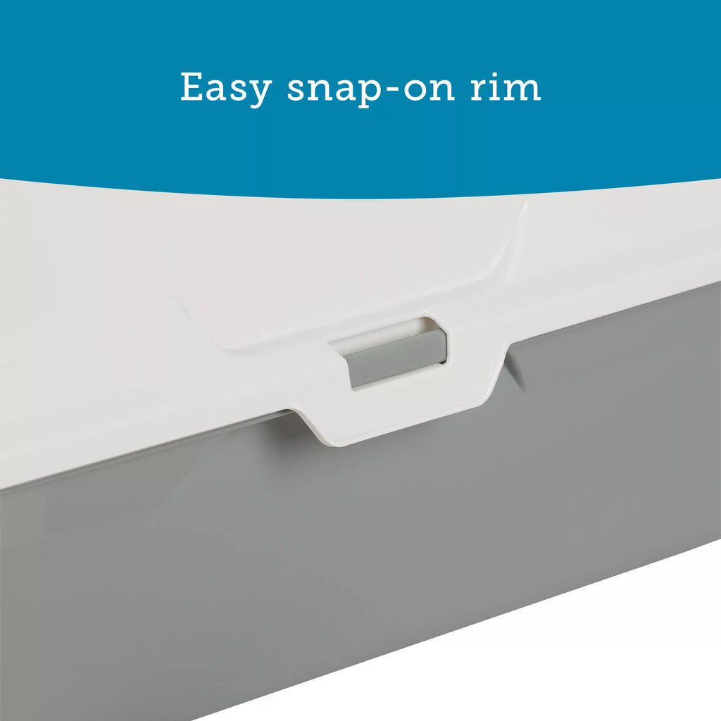 ExquisiCat Plastic Rimmed Litter Box