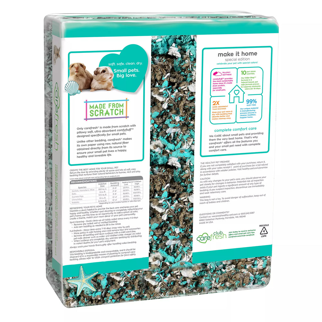 carefresh Special Edition Small Pet Bedding - Seaside