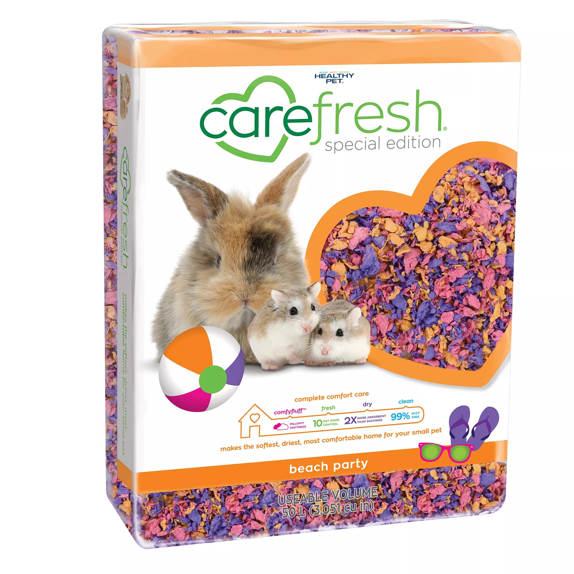 carefresh Special Edition Small Pet Bedding - Beach Party
