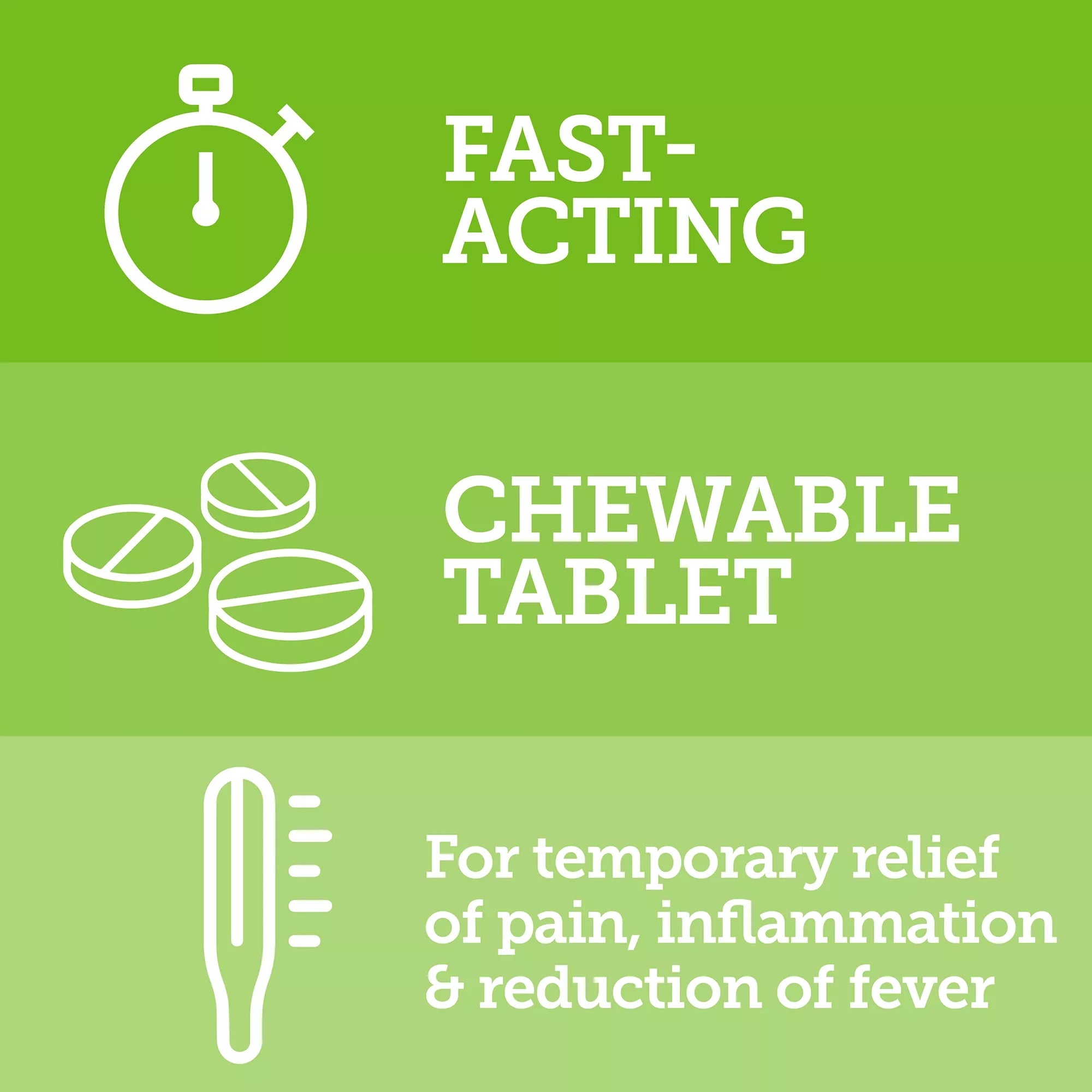 Vetality Canine Aspirin for Dogs - Pain Relief - Chewable Tablets