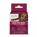 Vetality "Stop The Runs" 5g Chewables for Dogs - Probiotic & Degestive Supplement - 6 Count