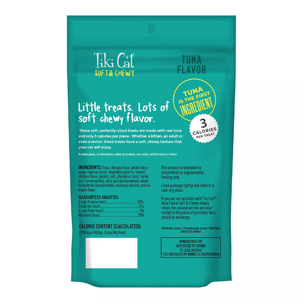 Tiki Cat Soft & Chewy Tuna Cat Treats
