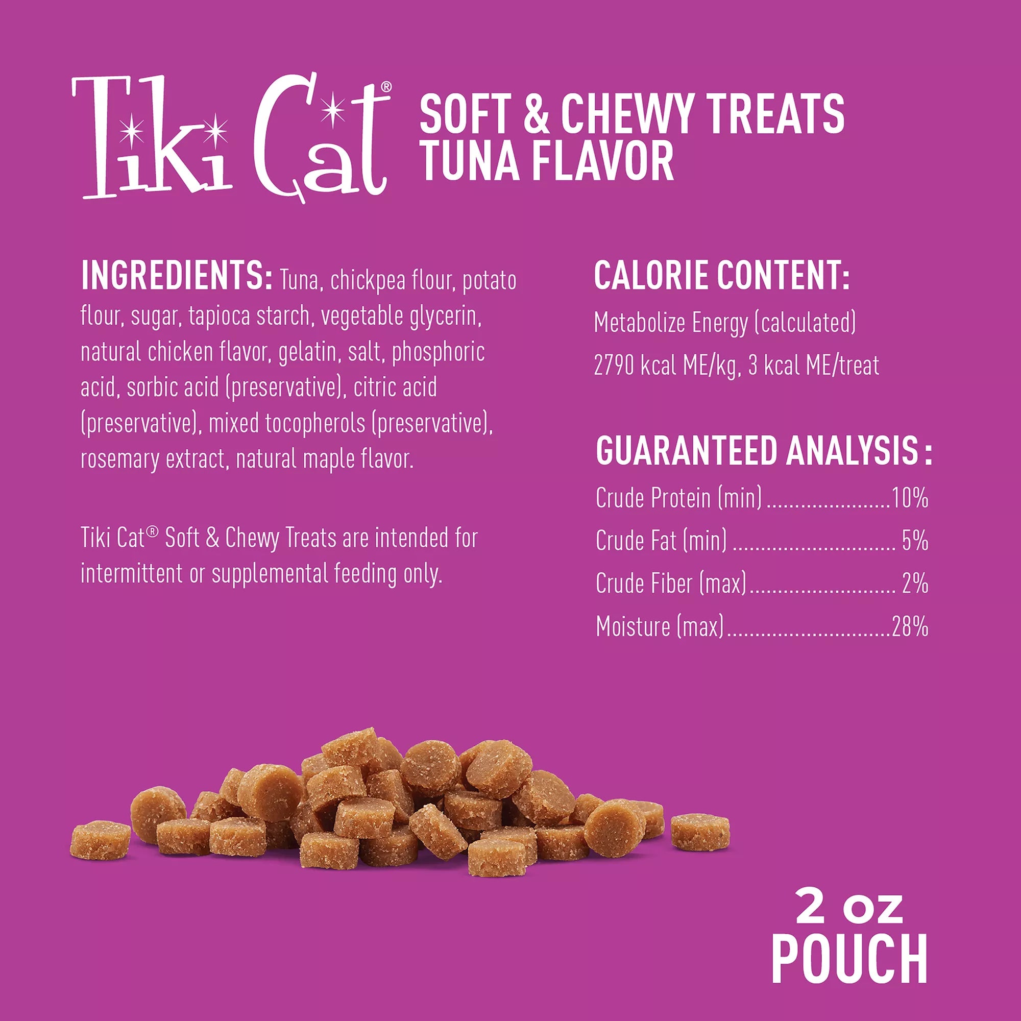 Tiki Cat Soft & Chewy Tuna Cat Treats