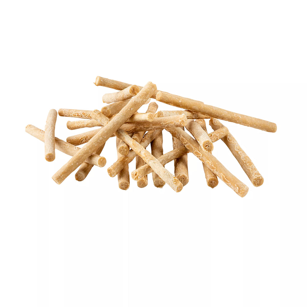Collachews Beef + Collagen Rawhide Free 5" Stix Dog Treat - Peanut Butter, 25 Count