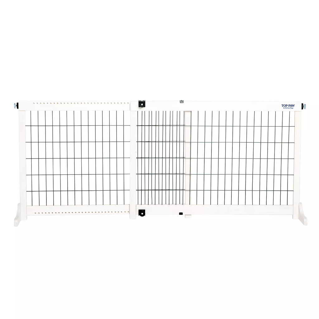 Top Paw Free-Standing High Adjustable Pet Gate